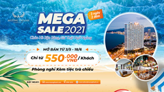 Tập đoàn Mường Thanh ra mắt chương trình ưu đãi Mega Sale 2021- với mức giá cực hấp dẫn chỉ từ 550,000 VND/ khách