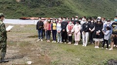 Bộ đội biên phòng Cao Bằng ngăn chặn 41 người nhập cảnh trái phép