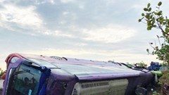 Đắk Lắk: Lật xe khách giường nằm, hơn 40 người bị thương