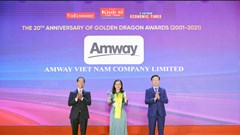 Amway Việt Nam được vinh danh 10 năm liên tục là doanh nghiệp FDI kinh doanh thành công nhất