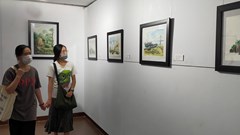 Triển lãm ký họa “Đà Nẵng những ngày sau giải phóng và hôm nay”