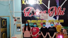 Quảng Ninh: Xử phạt nhóm thanh niên hát karaoke, vi phạm lệnh cấm