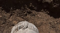 Phát hiện đầu tượng Augustus - hoàng đế đầu tiên của La Mã cổ đại