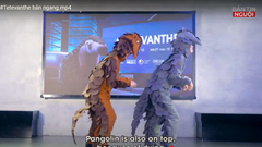 Quang Đăng sáng tạo điệu nhảy kêu gọi bảo vệ tê tê