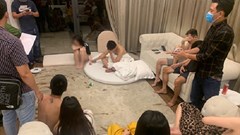 Nghệ An: Bắt nhóm thanh niên thuê villa sử dụng ma tuý giữa mùa dịch