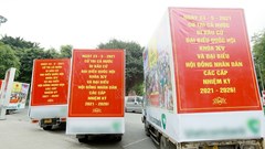 Hà Nội: Tuyên truyền lưu động về bầu cử và văn hóa ứng xử