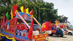 Kiên Giang khai mạc hội thi xe tuyên tuyền lưu động về bầu cử