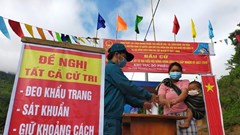 Cử tri ở Tây Nguyên nô nức bầu cử sớm