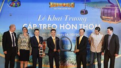 Tuyến cáp treo dài nhất thế giới chính thức khai trương tại Phú Quốc