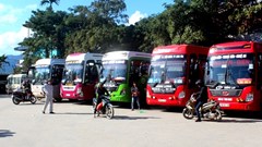 Điện Biên tạm dừng toàn bộ hoạt động vận tải hành khách liên tỉnh