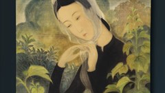 Tranh lụa Việt sáng giá trên sàn đấu giá