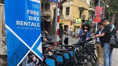 Hà Nội thí điểm xe điện 2 bánh miễn phí kết nối xe bus