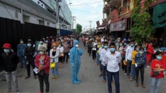 Số ca mắc Covid-19 tại Campuchia tiếp tục tăng đáng lo ngại