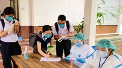 Lào đã tiêm hơn 1 triệu liều vaccine phòng Covid-19 cho người dân