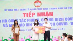 Hà Nội vận động ủng hộ kinh phí mua vaccine phòng, chống Covid-19