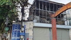 Ninh Bình: Cháy cửa hàng sắt trong đêm, thiệt hại hàng trăm triệu đồng