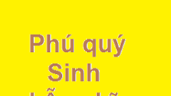“Phú quý và lễ nghĩa” thời nay