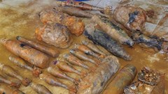 Bạc Liêu: Người dân phát hiện 2 đầu đạn nổ khi san lấp mặt bằng