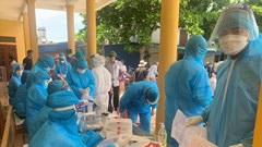 Hải Phòng: Hoàn thành lấy mẫu xét nghiệm sàng lọc trên địa bàn Vĩnh Bảo