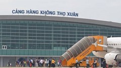 Tạm dừng các chuyến bay đi, đến Cảng hàng không Thọ Xuân