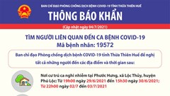 Thừa Thiên Huế xuất hiện ca bệnh Covid-19 sau gần 2 tháng
