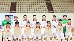 Tuyển Futsal Việt Nam điều chỉnh kế hoạch tập trung