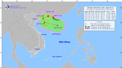 Bão số 3 ảnh hưởng trực tiếp vùng biển phía Đông Vịnh Bắc Bộ