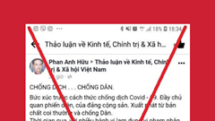 Khởi tố, bắt tạm giam đối tượng xuyên tạc về tình hình chống dịch