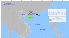 Áp thấp nhiệt đới gây mưa lớn diện rộng tại các tỉnh miền Bắc