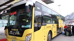 Lào Cai tạm dừng vận tải hành khách đi, đến Hà Nội