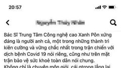 Khi á hậu check-in vắcxin