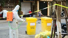 Tăng cường xử lý chất thải phát sinh do dịch bệnh