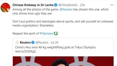 Trung Quốc lên tiếng phản đối vì nhà vô địch Olympic bị chụp ảnh xấu