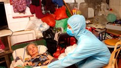 Dàn Hoa hậu tham gia chiến dịch 'Triệu bữa cơm-Hà Nội nghĩa tình'