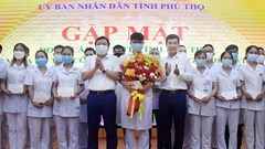 52 cán bộ y tế Phú Thọ lên đường hỗ trợ Bình Dương chống dịch