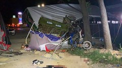 Bình Thuận: Tai nạn nghiêm trọng tại chốt kiểm dịch làm 1 người chết