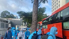 Khánh Hòa: Hỗ trợ 500 sinh viên từ TP Hồ Chí Minh trở về quê phòng, chống dịch