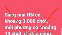 Hà Nội xử phạt 3 người vì đăng tin giả mạo, sai sự thật