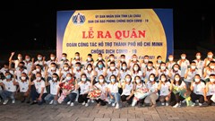 Đoàn y bác sỹ Lai Châu xuất quân hỗ trợ TP Hồ Chí Minh chống dịch Covid-19