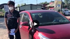 Lập biên bản tài xế lái ô tô đưa 4 người từ vùng dịch về Quảng Nam