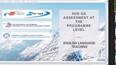 Đánh giá chương trình đào tạo ngành sư phạm tiếng Anh theo tiêu chuẩn AUN-QA