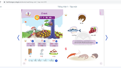 Bình Dương: Học sinh sử dụng sách giáo khoa điện tử trong năm học mới