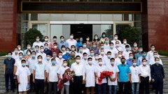 Hà Giang: Tiếp tục chi viện lực lượng y tế, lương thực cùng miền Nam chống dịch