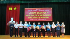 Thêm 106 cán bộ, sinh viên Đại học Y dược Hải Phòng vào hỗ trợ Bình Dương