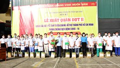 Tuyên Quang tiếp tục cử 30 y, bác sỹ hỗ trợ TP. Hồ Chí Minh chống dịch