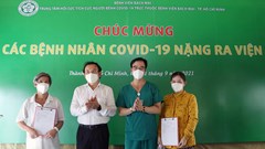 Ngày càng nhiều bệnh nhân nặng, nguy kịch được xuất viện tại TP.HCM: Như món quà trong ngày vui Tết Độc lập