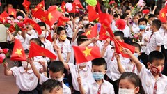 Học sinh cả nước dự Lễ khai giảng của năm học đặc biệt