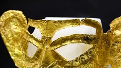 Mặt nạ vàng 3.000 năm tuổi được khai quật ở Trung Quốc