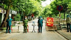 Hà Nội: Thiết lập vùng cách ly y tế tại phường Thổ Quan