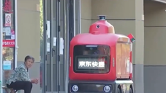 Robot giao hàng ngày càng phổ biến tại Trung Quốc